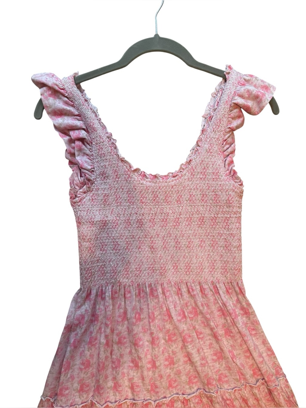 LoveShackFancy Chessie Dress in Rose Patch - Picture 9 of 12